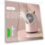 USB Rechargeable Water Mist Fan — Portable Cooling Solutions, BC Electrical Appliances