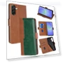 Contrast Color Wallet Leather Phone Cover — Bumpers, Smartwatch 2025