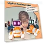 Intelligent Desktop Pet Robot with Light Following Function — Interactive Animal Companions, Long nose