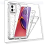 Clear Acrylic TPU Hybrid Phone Cover with Laser-printed Film Stars — Protective Covers, Smartwatch 2025