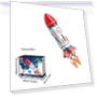 Transformable Block Model Intelligent Building Toy Rocket — Construction Kits, TinyJoy