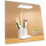 Adjustable LED Desk Lamp with Touch Control — Study & Desk Lighting, DC-HOME Textile