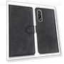 Cowhide Texture Leather Wallet Stand Phone Cover — Phone Accessories, Smartwatch 2025