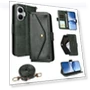 Leather Case Magnetic Closure Wallet Stand Phone Cover with Crossbody Strap — Flip Cases, Smartwatch 2025