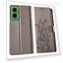 Wallet Case Butterfly Floral Imprint PU Leather Phone Cover with Wrist Strap — Basic Cases, Smartwatch 2025