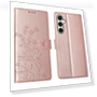 Wallet Case Butterfly Floral Imprint PU Leather Phone Cover with Wrist Strap — Bumpers, Smartwatch 2025