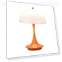 Mushroom-shaped Table Lamp with USB Charging — USB Lighting Solutions, Cosy Homes