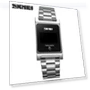 Fashion LED Touch Watch with Glowing Steel Strap — Timepieces, Skmei