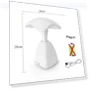 LED Night Light with Smooth Brightness Adjustment — Desk & Table Lighting, Binchi Lighting Appliances
