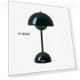 Rechargeable LED Mushroom Bud Flower Table Lamp — Desk & Table Lighting, Cosy Homes