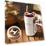 Smart LED Temperature Display Stainless Steel Coffee Mug — Beverage Warmers, Binchi Fitness