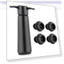 Vacuum Wine Saver with 4 Stoppers — Wine Accessories, House & Kitchen