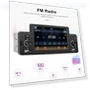5-inch HD Wireless CarPlay 1Din Video Multimedia MP5 Player — Stereo Receivers, JOHO - CarGear