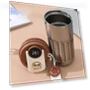 Smart Temperature Display Insulated Cup — Beverage Warmers, TOP HOME