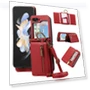 Leather Back Cover Zipper Wallet Kickstand Phone Case with Shoulder Strap — Flip Cases, Smartwatch 2025