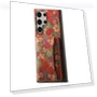 Leather+PC+TPU Case with Flower Print, Card Holder, Stand — Phone Accessories, Smartwatch 2025