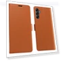 Leather Phone Wallet Cover with Side Magnetic Clasp — Flip Cases, Smartwatch 2025