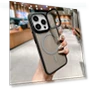 Magnetic Case Skin-Touch TPU Acrylic Phone Back Cover with Lens Protector Kickstand — Phone Accessories, Smartwatch 2025
