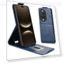 Magnetic Clasp Vertical Flip Leather Phone Cover with Card Holder — Flip Cases, Smartwatch 2025