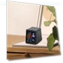 Smart Desktop WIFI Station with Weather Display — Desk & Shelf, Fash