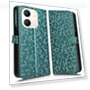 Wallet Case Dot Pattern Imprint PU Leather Phone Cover with Wrist Strap — Smartwatch Protectors, Smartwatch 2025