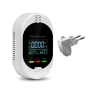 4-In-1 Gas CO Alarm Detector With Temperature Humidity LCD Display, yieryi