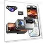 Dual Camera 4K Dash Cam — Dashboard Cameras, Zen-Japan Electronics