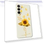 Golden Butterfly Sunflower Pattern Printing Straight Edge TPU Phone Back Cover — Bumpers, Smartwatch 2025
