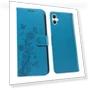 Leather Case Butterfly Floral Imprint Wallet Stand Cover — Flip Cases, Smartwatch 2025