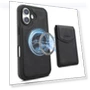 Magnetic Case Leather+PC+TPU Cover with Detachable Card Bag — Phone Accessories, DENIOR