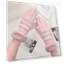 Mitten Gloves with Full Fingers and Bear Design — Gloves & Mittens, Liingyimn