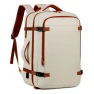 Smart Travel Backpack, Leather bag