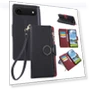Zipper Wallet Leather Phone Cover with Wrist Strap — Flip Cases, Smartwatch 2025