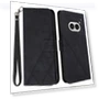 Leather Case with Hand Strap Wallet Stand — Phone Accessories, Smartwatch 2025