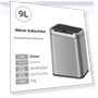 Automatic Sensor Stainless Steel Kitchen Trash Can — Kitchen Cans, Homedepot