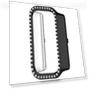 Bling PC Hollow Case — Smartwatch Protectors, Agood