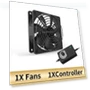 120mm Cooling Fan with Controller — Cooling Pads & Fans, HIMO Group