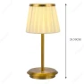 LED Fabric Lampshade with Touch Control, Elegant Living House