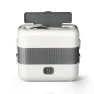Portable 2L Smart Electric Lunch Box with Heating, Rainbow Rain