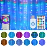 Smart LED Curtain Lights — LED Strip Lights, Rainbow Rain