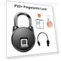 Biometric Door Lock with Fingerprint Scanner — Biometric Security, Optimized General