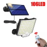 Solar Flood Security Lights, Luminaire Lighting Mall