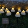 Solar Mushroom String Lights, Luminaire Lighting Mall