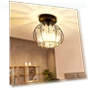 Modern Ceiling Light with Touch Control and Polished Crystal Shade — Overhead Lighting, Comfort Homeware