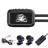 Dual Lens Waterproof Motorcycle Dash Cam, Chic Home