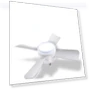 Modern Smart Silent Ceiling Fan with LED Light — Ceiling Fans, Seahorse Home