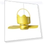 Portable Ceiling Fan with Remote Control — Ceiling Fans, Stone Home