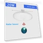 Radar Sensor LED Ceiling Light Panel — Overhead Lighting, AE Selection