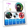 Smart LED Symphony Sound Control Pickup Light RGB Music Rhythm Ambient Lamp — Car Essentials, Super Star Mall