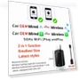 Wireless CarPlay Android Auto Adapter — Stereo Receivers, Happy Home Mall